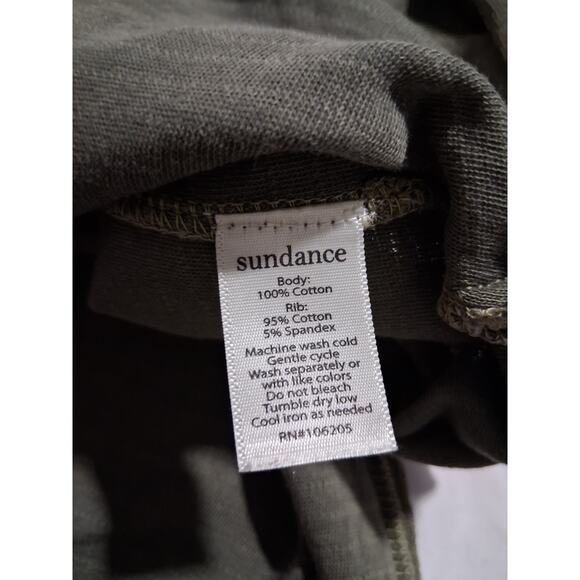 Sundance Super Grunge Women's Medium Distressed Prep Raw Hem Holes Jacked-up Top - Picture 12 of 15